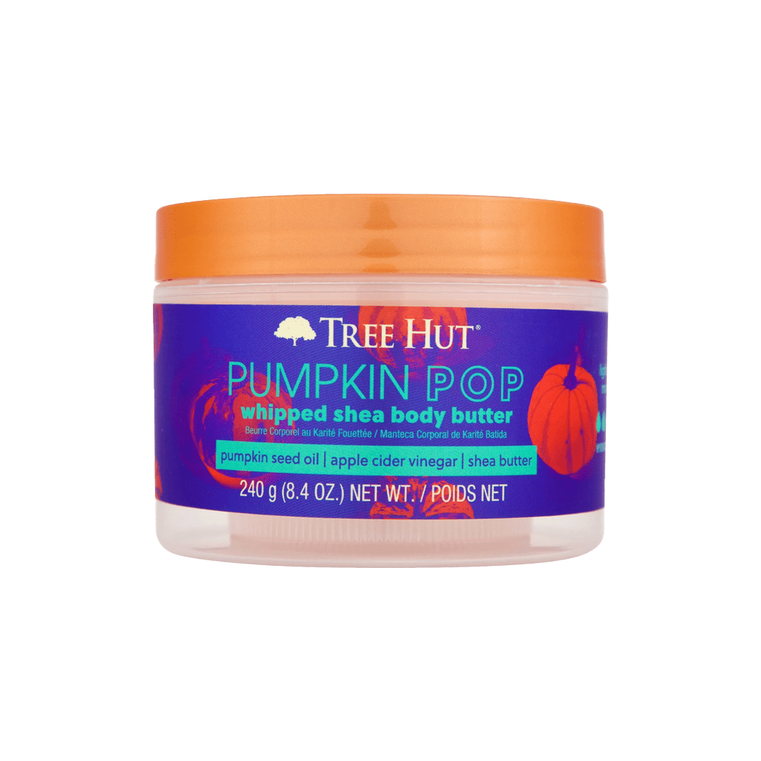 Tree Hut Whipped Body Butter Pumpkin Pop 240g– Fall Hydration 240ml