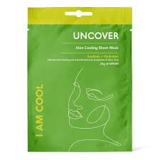 Uncover Aloe Cooling Sheet Mask 25g