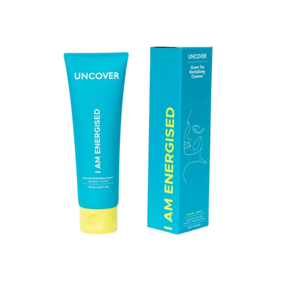 Uncover Green tea revitalizing cleanser 120ml