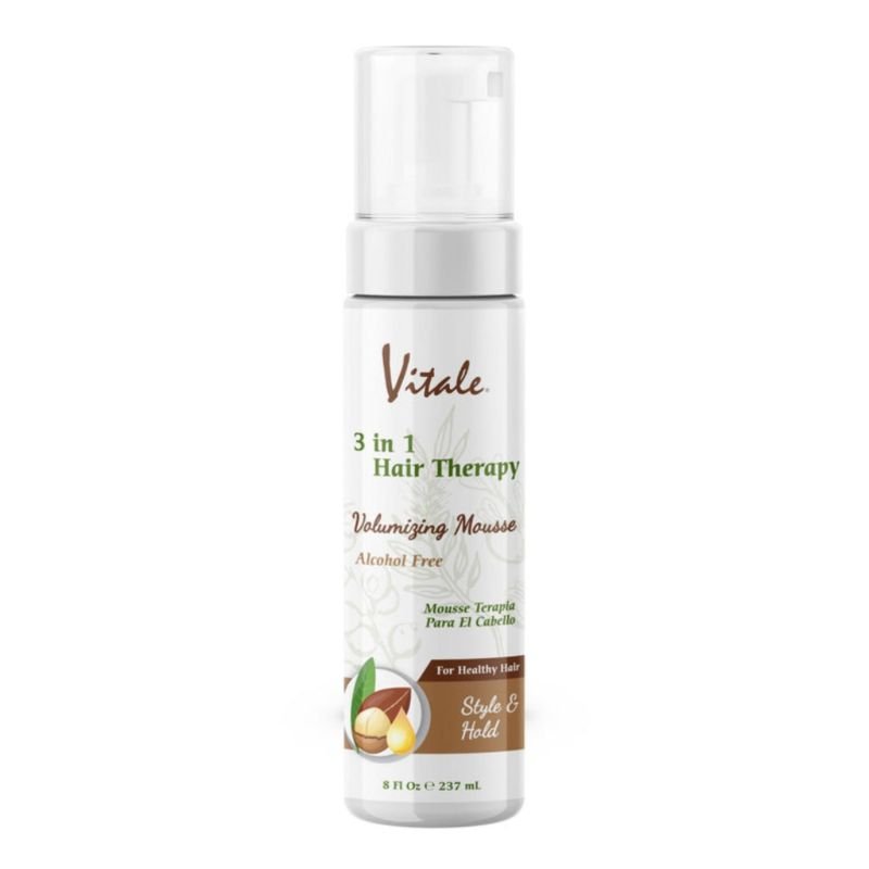 Vitale 3 In 1 Hair Therapy Volumizing Mousse 237Ml