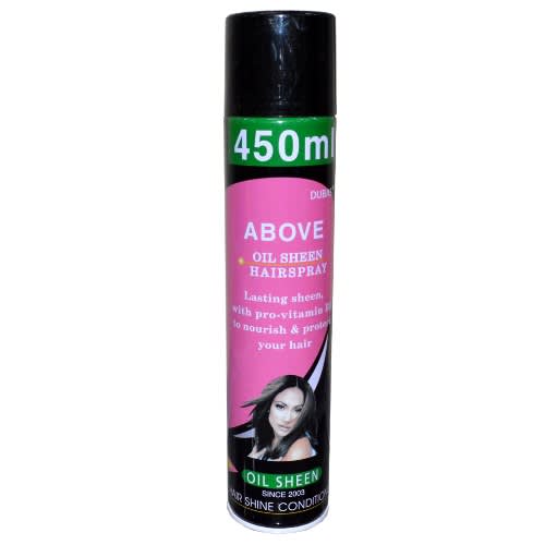 Above Oil Sheen Hairspray 450ml