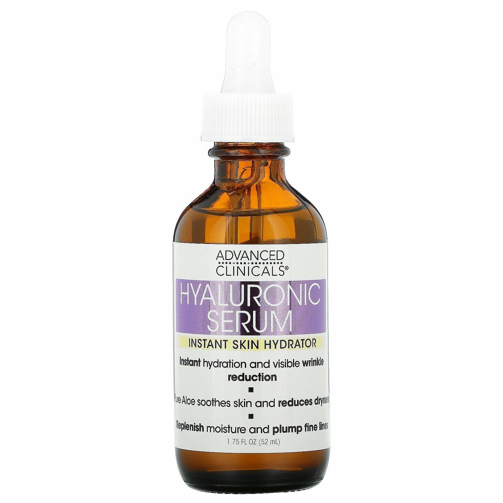 Advanced Clinicals Hylauronic Acid Serum 1.75oz