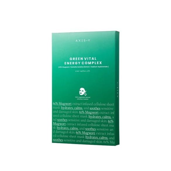 Axis Y Green Vital Energy Complex Sheet Mask 27ml