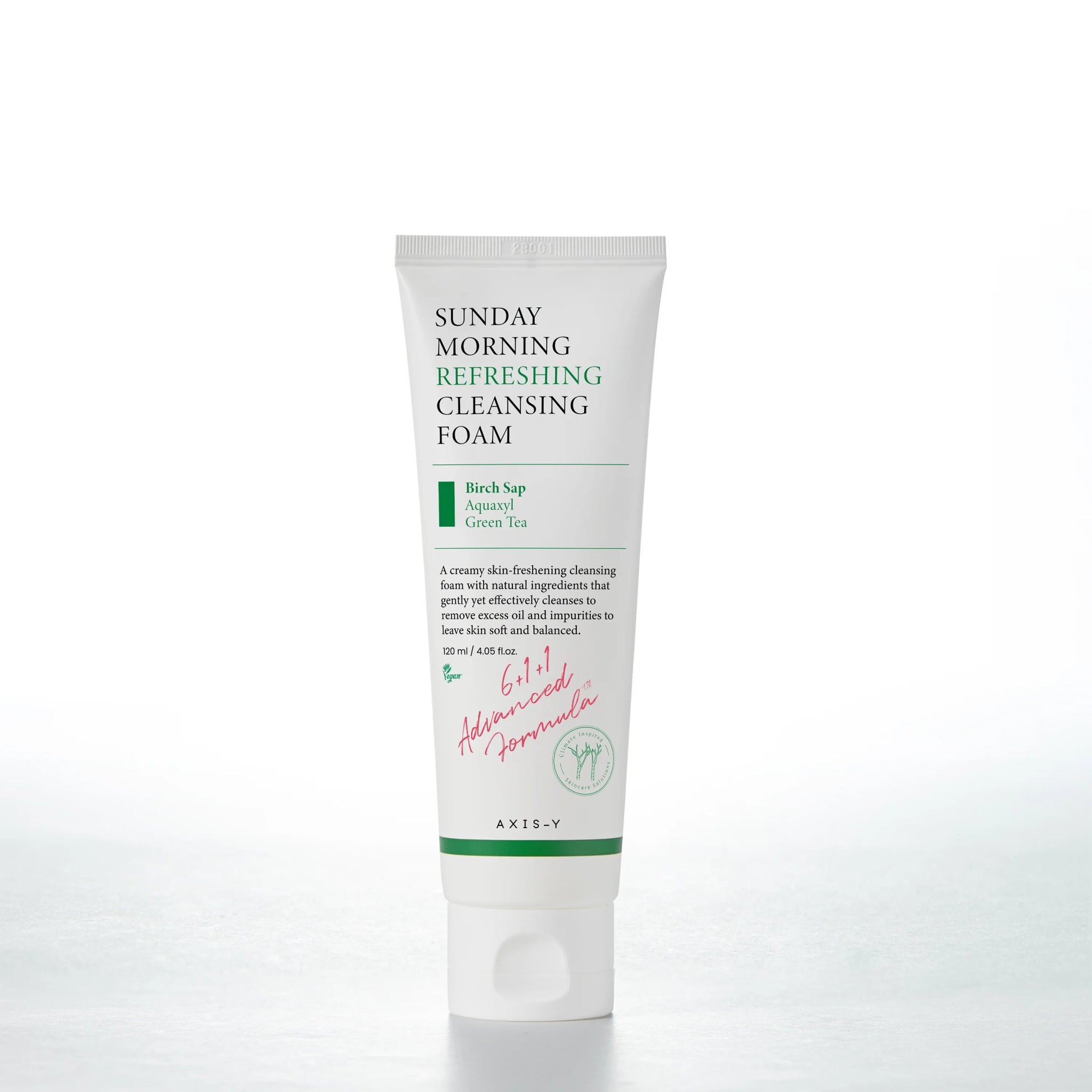 Axis-Y Sunday Morning Refreshing Cleansing Foam 120ml