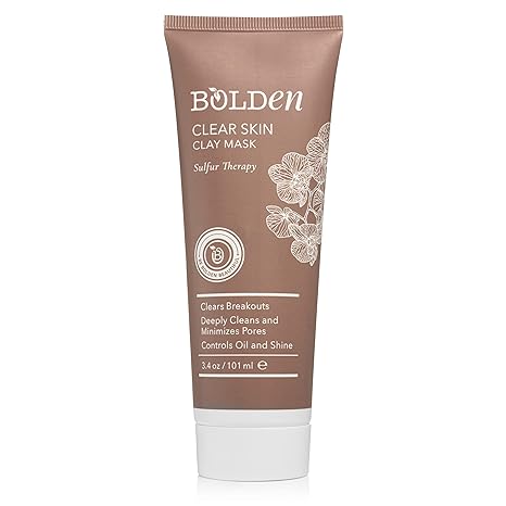 Bolden Clear Skin Clay Mask Sulfur Therapy 101ml