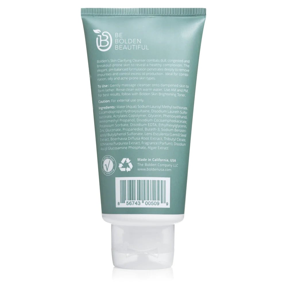 BOLDEN Skin Clarifying Cleanser pH Balanced Gentle Cleanse 150ml
