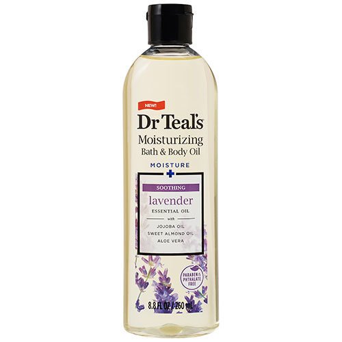 Dr Teal's Moist Bath and Body oil Lavender 8.80z