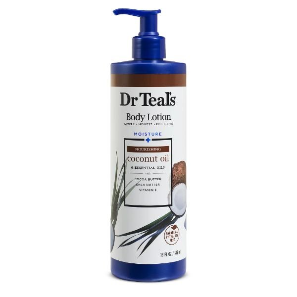 Dr. Teals Moisture + Nourishing Coconut Oil Body Lotion 532ml