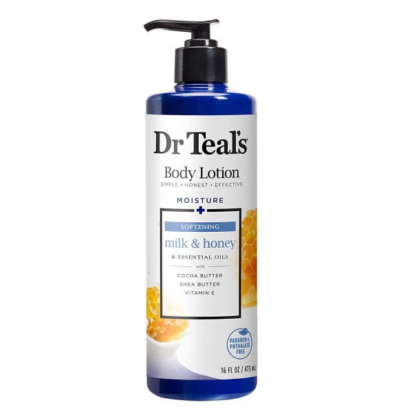 Dr. Teals Moisture + Softening Milk & Honey Body Lotion 532ml