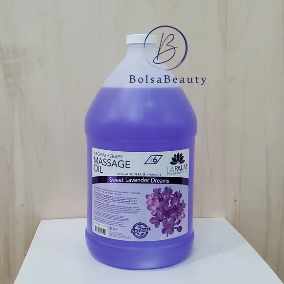 Massage Oil Gallon (4 gal per case) Lavender Purple