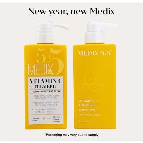 Medix 5.5 Vitamin C + Turmeric Firming + Brightening Cream 444ml