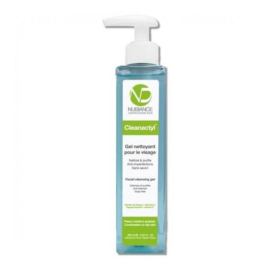 NUBIANCE CLEANACTYL GEL LAVANT 200ML