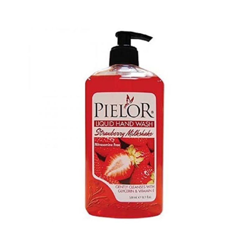 Pielor Liquid Hand Wash Strawberry Milkshake 500ml - Nectar Beauty Hub