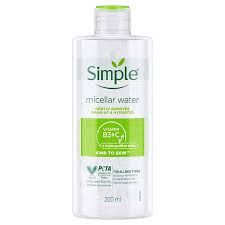 Simple Micellar Cleansing Water 200ml