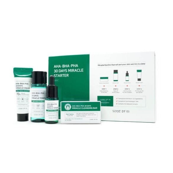 SOME BY MI AHA.BHA.PHA 30 DAYS MIRACLE STARTER KIT(4 component)