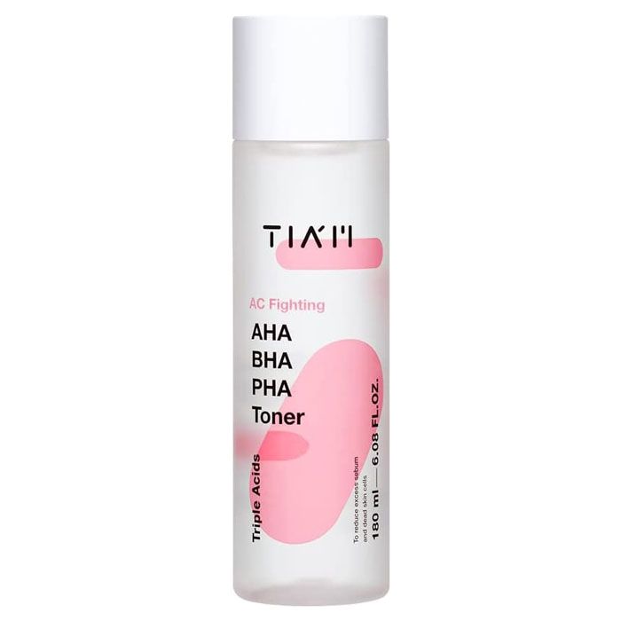 Tiam AC Fighting AHA BHA PHA Toner Triple Acids180ml - Nectar Beauty Hub